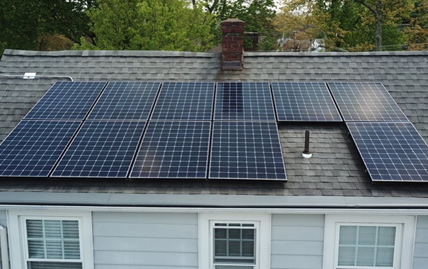 Home solar installation in Poughkeepsie, New York