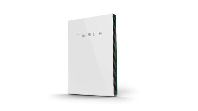Graphical vector of a Tesla Powerwall